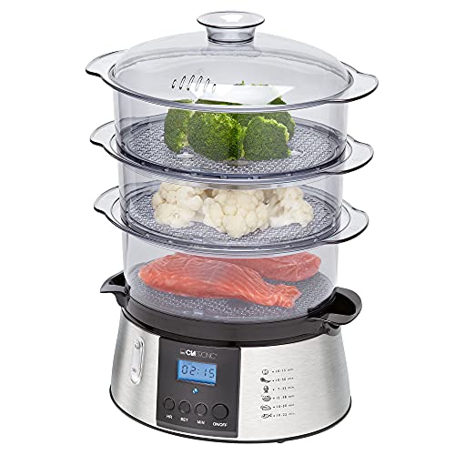 Dampfgarer mit automatischer Warmhaltefunktion