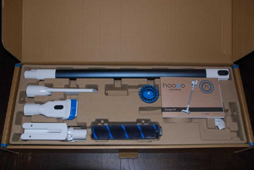 Hoogo S4 Akku-Staubsauger Karton oben