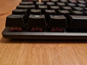 HyperX Alloy Origins Core Tastatur Red Switches von vorne