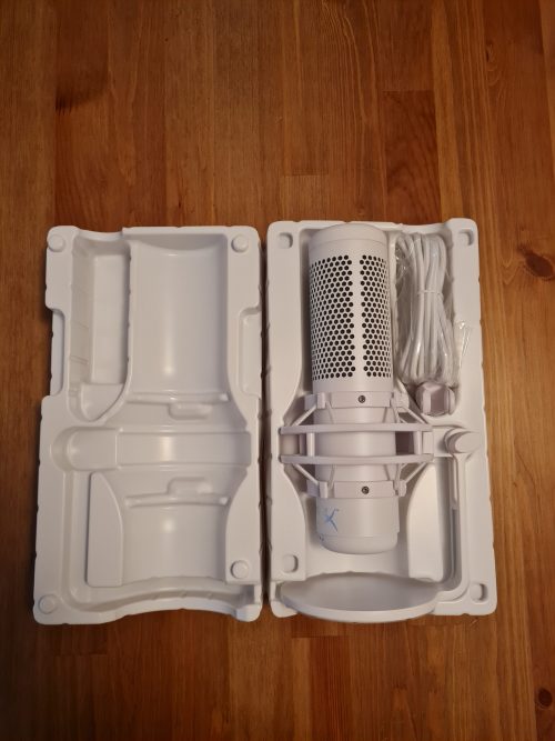 HyperX Quadcast S Mikrofon im Kunststoff-Schuber