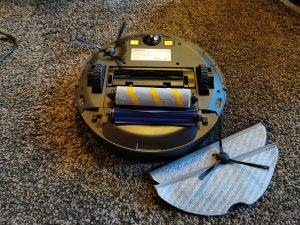 Medion X50 SW Saug- und Wischroboter Unterseite