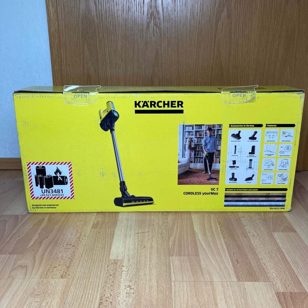 Kärcher VC7 Verpackung
