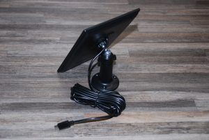 Wansview B4 Überwachungskamera Solarpanel mit Halterung Rückseite