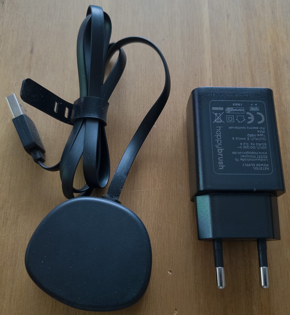 happybrush ECO R2 Elektrische Zahnbürste Ladegerät