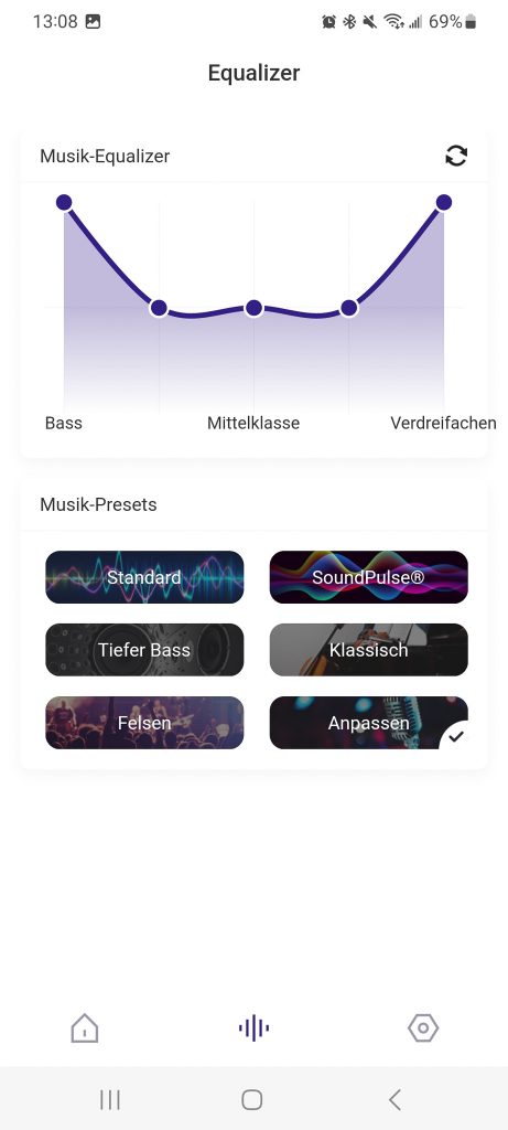 Tronsmart Halo 100 Lautsprecher App 06