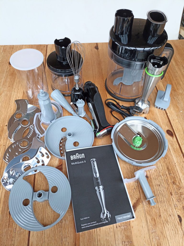 Braun Stabmixer MQ 9195XLI MultiQuick 9 Lieferumfang