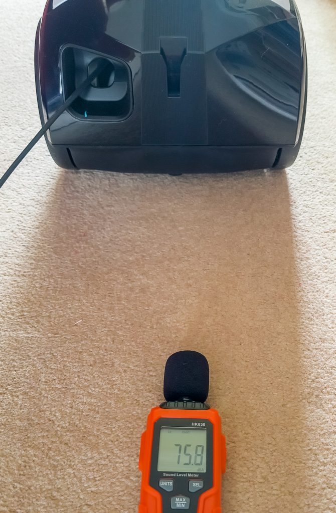 Rowenta RO4825 Compact Power XXL Staubsauger Lautstärke Dezibel