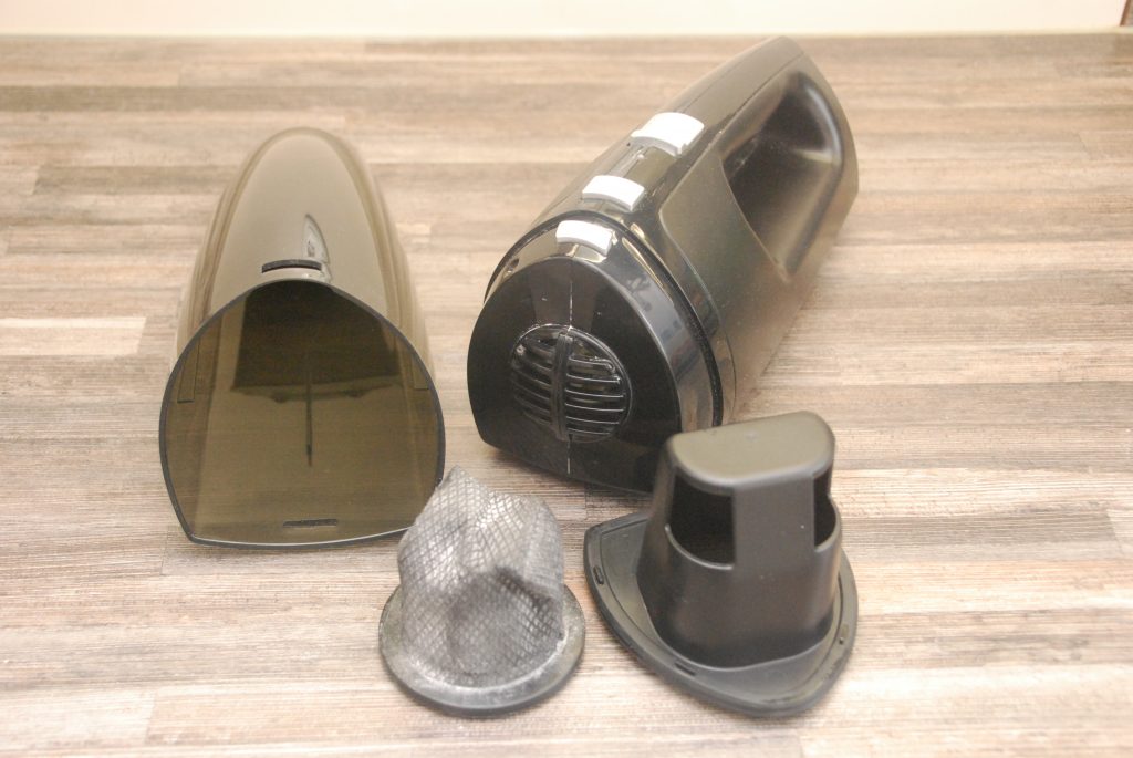 Sichler BHS-150ak Handstaubsauger auseinander