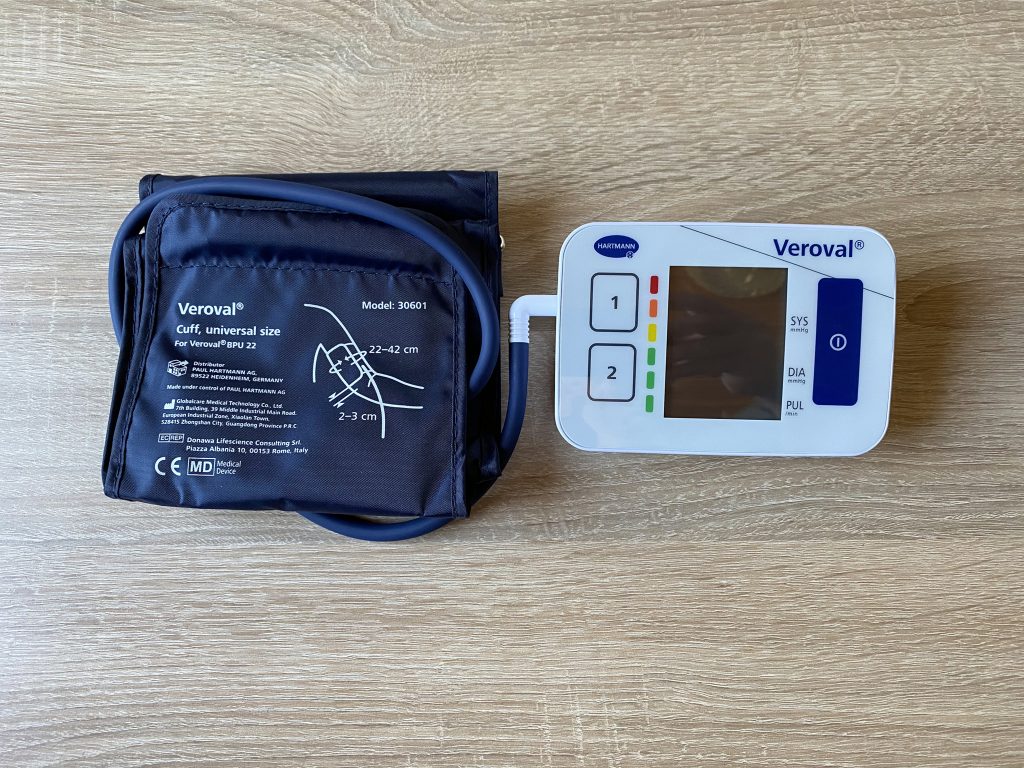 Veroval Compact Blutdruckmessgerät mit Manschette