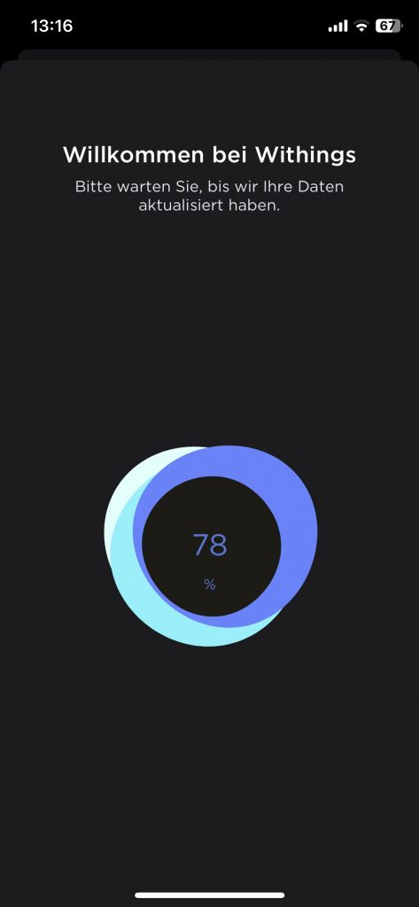 Withings BPM Connect Blutdruckmessgerät App Einrichtung 7