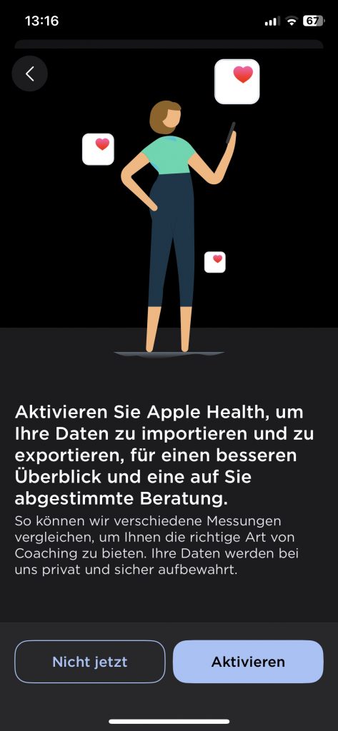 Withings BPM Core Blutdruckmessgerät App Einrichtung 6