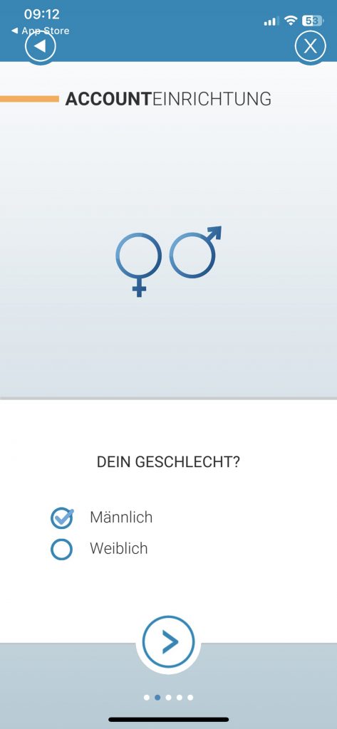 Medisana BU 584 Connect Blutdruckmessgerät App Benutzer einrichten 2