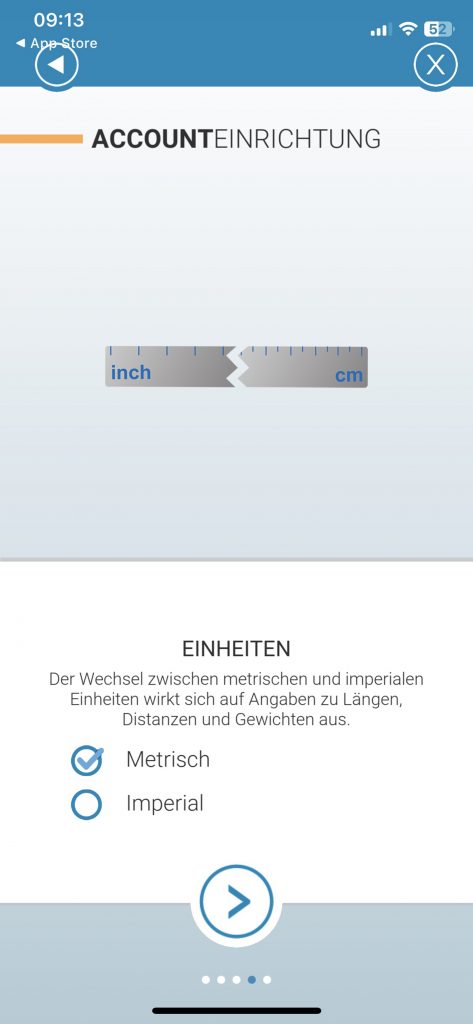 Medisana BU 584 Connect Blutdruckmessgerät App Benutzer einrichten 4