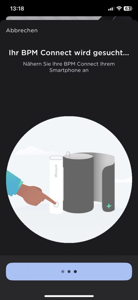 Withings BPM Connect Blutdruckmessgerät App Gerät hinzufügen 6