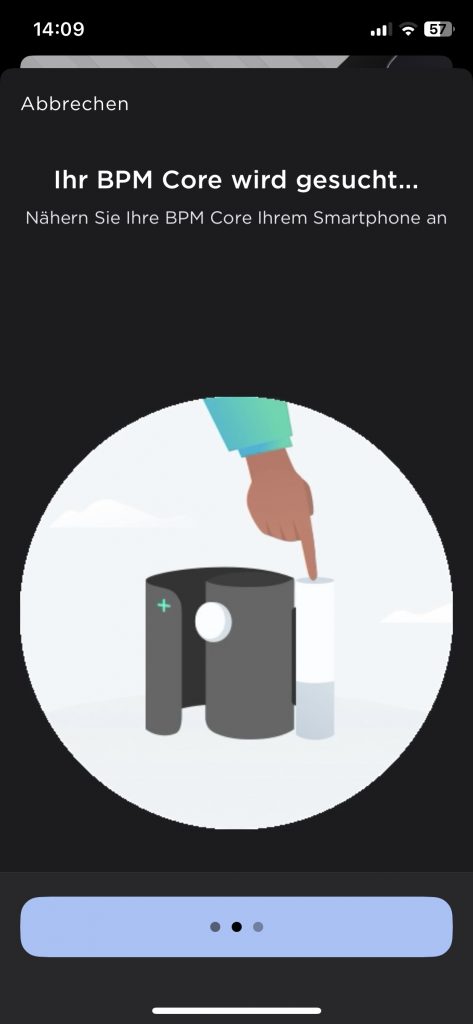 Withings BPM Core Blutdruckmessgerät App Gerät hinzufügen 6