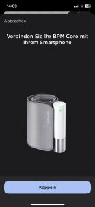 Withings BPM Core Blutdruckmessgerät App Gerät hinzufügen 8