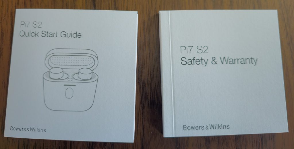 Bowers & Wilkins Pi7 S2 In-Ear-Bluetooth-Kopfhörer Anleitung