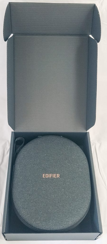Edifier WH950NB Over-Ear-Kopfhörer mit Aufbewahrungstasche in Verpackung