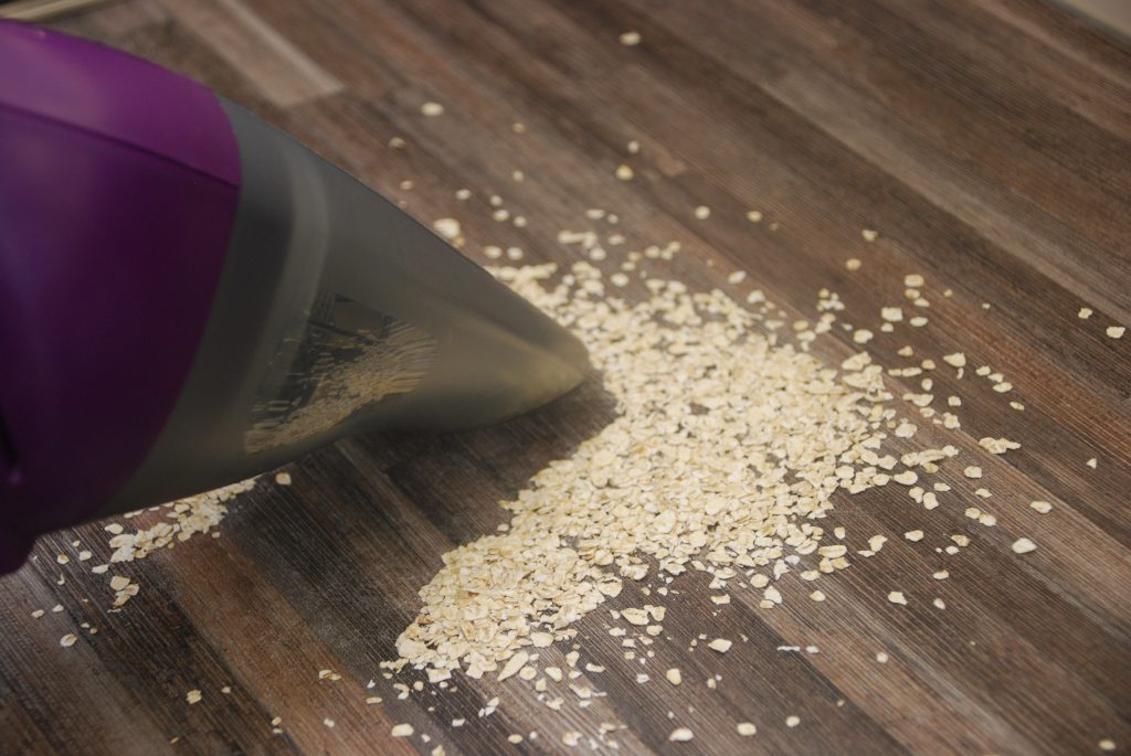 Black und Decker Dustbuster Krümeltest