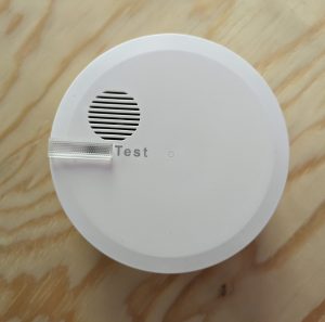 Hekatron Genius Plus Rauchmelder montiert