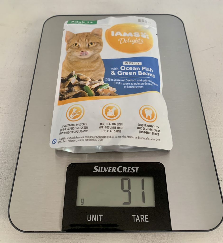 IAMS Delights Sea Collection Katzenfutter Ocean Fish Beutel mit Inhalt Gewicht