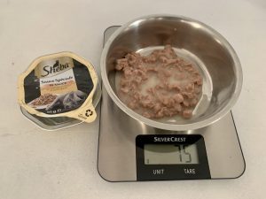 Sheba Sauce Spéciale in Sauce Putenhäppchen in heller Sauce Katzenfutter Gewicht Inhalt ohne Schale