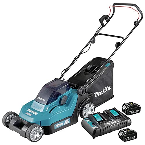 Makita DLM382PM2 Akku-Rasenmäher