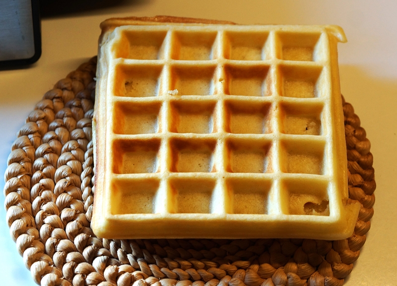 Krups FDK251 Waffeln zweiter Backdurchgang