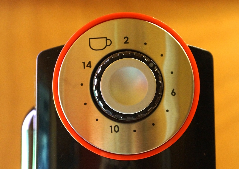 Melitta Molino Test Einstellung vier Tassen
