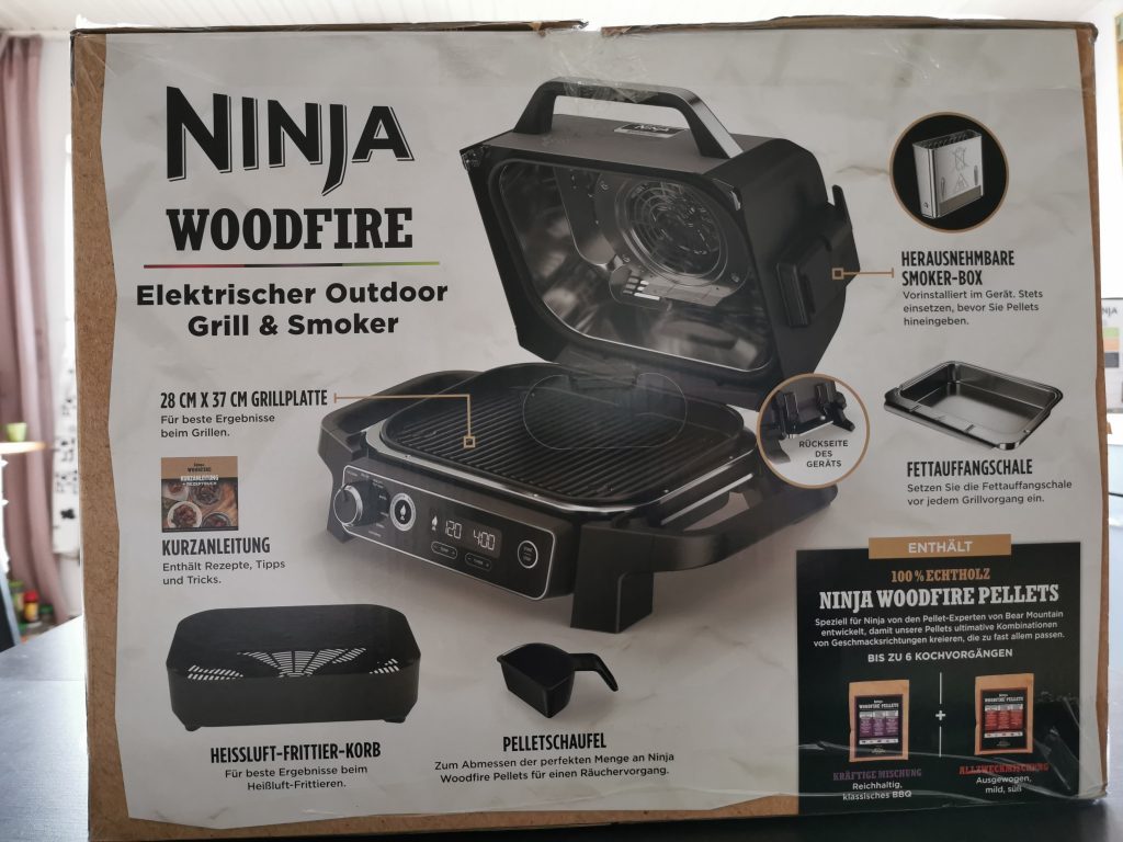 Ninja Woodfire Elektrogrill Verpac