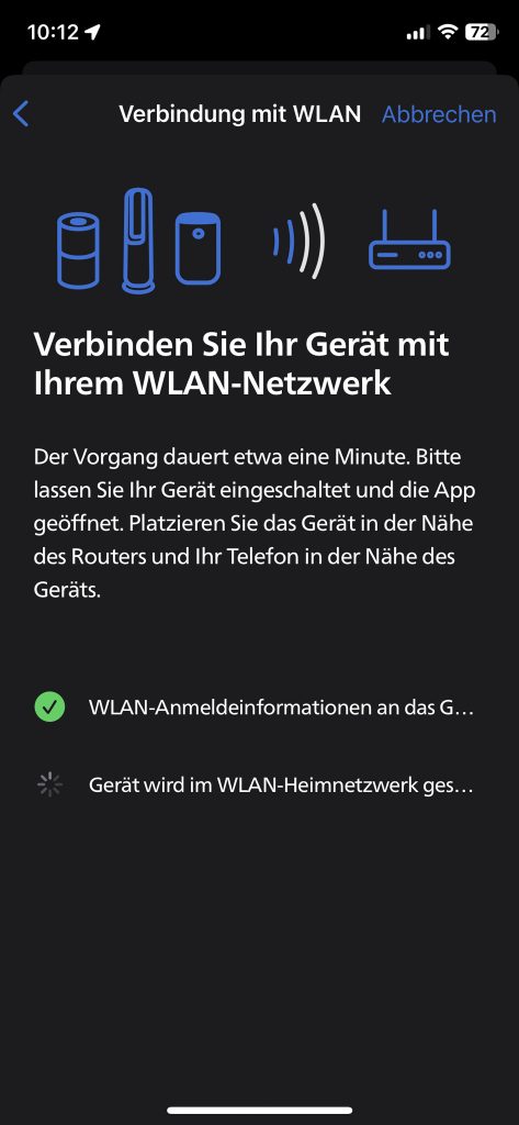 Philips Series 2000i Luftreiniger Einrichtung App 5