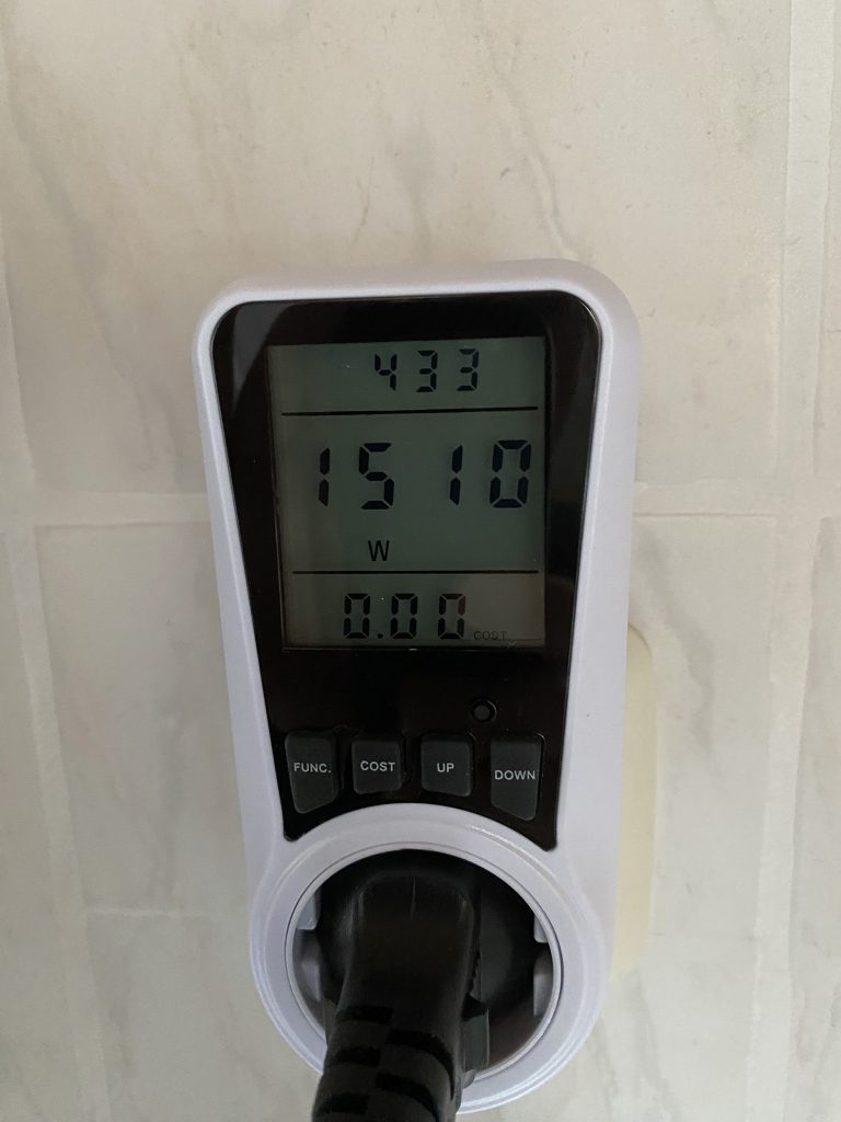 Vileda Steam Plus Dampfreiniger Stromverbrauch