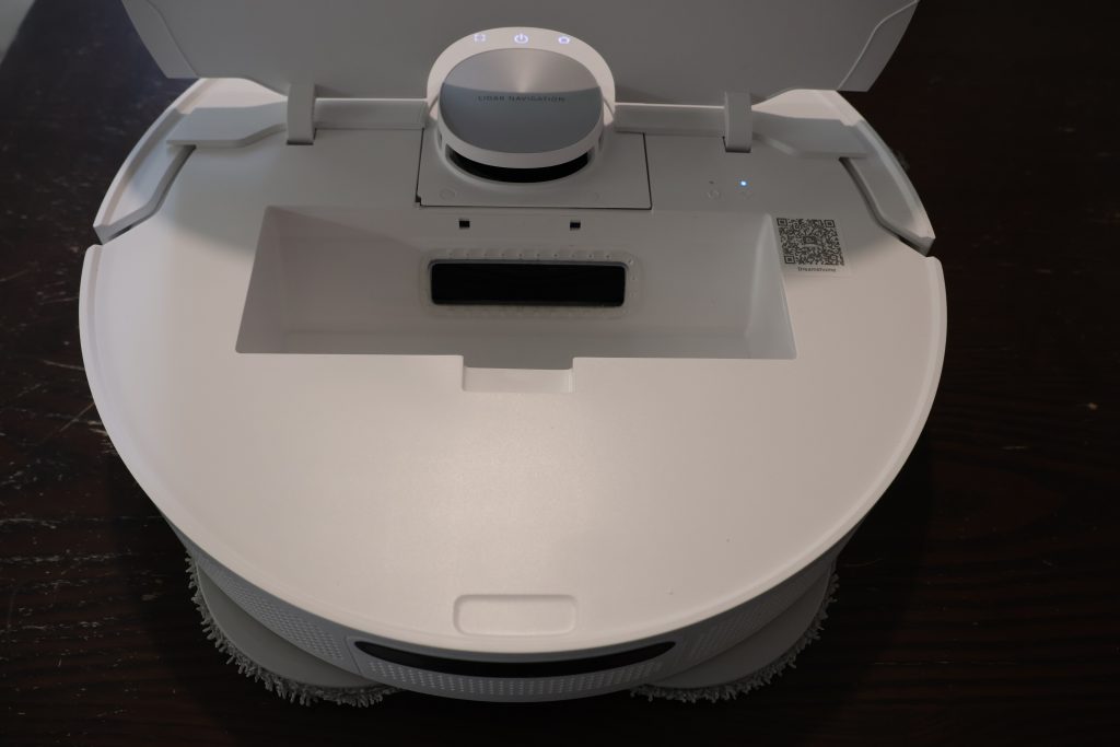 Dreame L10 Prime Saug- und Wischroboter Staubbehälter entfernt