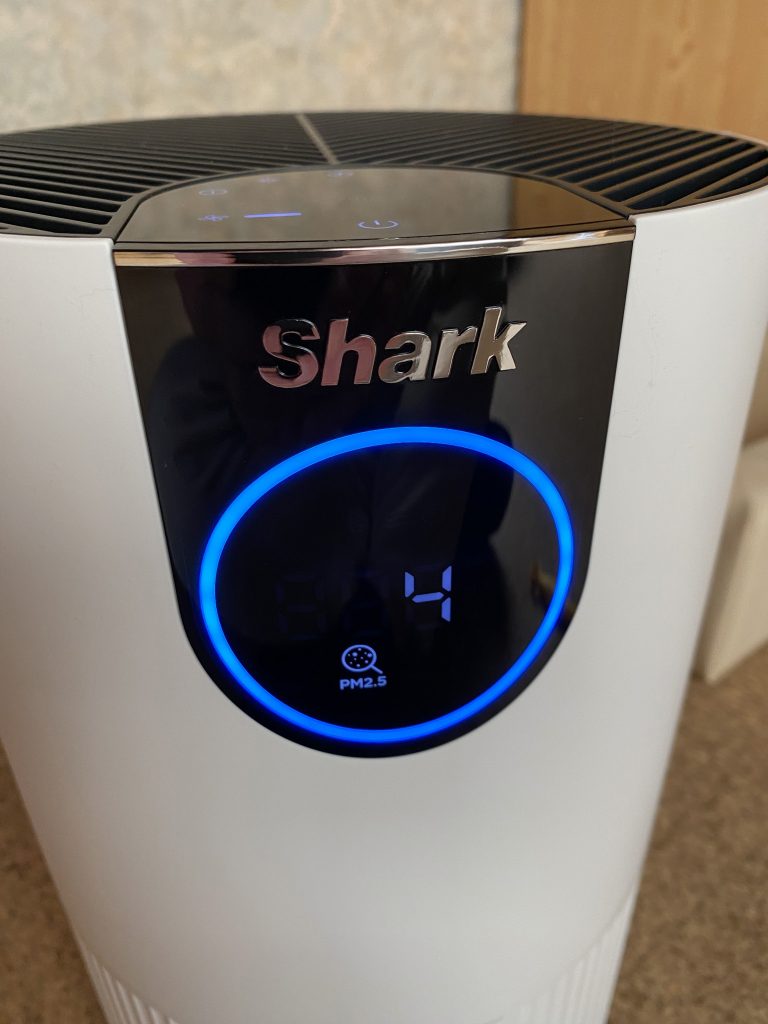 Shark HEPA Luftreiniger HP100EU PM2-5-Wert