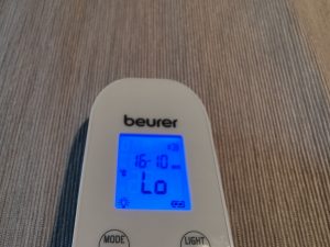 Beurer FT 85 Stirnthermometer Fehlermeldung