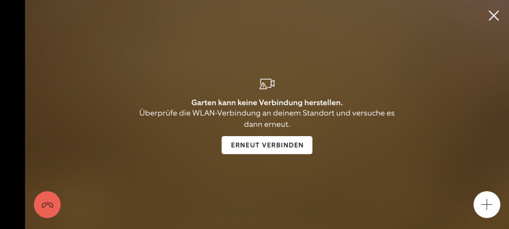 Fehlermeldung beim WLAN bei der Ring Stick Up Cam Pro Überwachungskamera