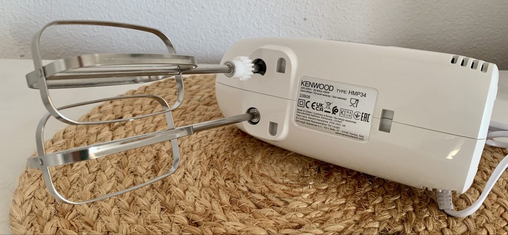 KENWOOD ‎HMP34.A0WH Handmixer mit Knethaken