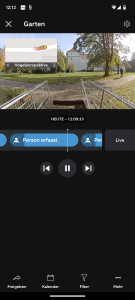 Videospeicherung der Ring Stick Up Cam Pro Überwachungskamera
