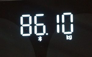 Vitafit Personenwaage LED-Anzeige