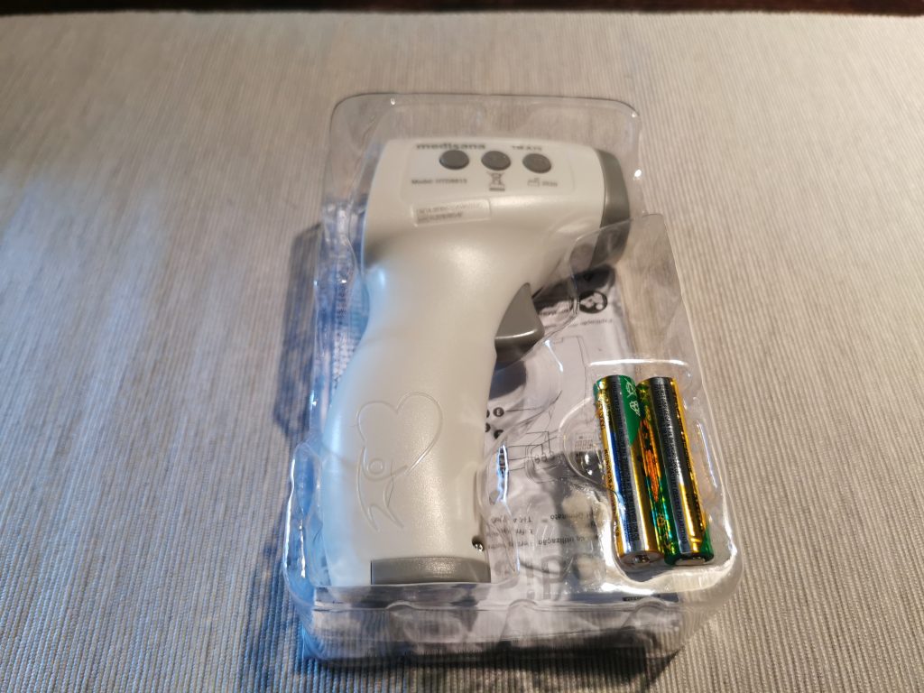 medisana TM A79 Stirnthermometer ausgepackt