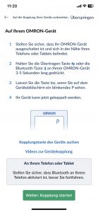 OMRON RS7 Intelli IT Handgelenk-Blutdruckmessgerät App Kopplung 2
