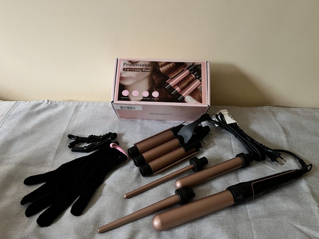 Bestope Pro Lockenstab Verpackung und Zubehör