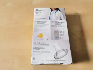 Braun ThermoScan 3 Ohrthermometer Verpackung hinten