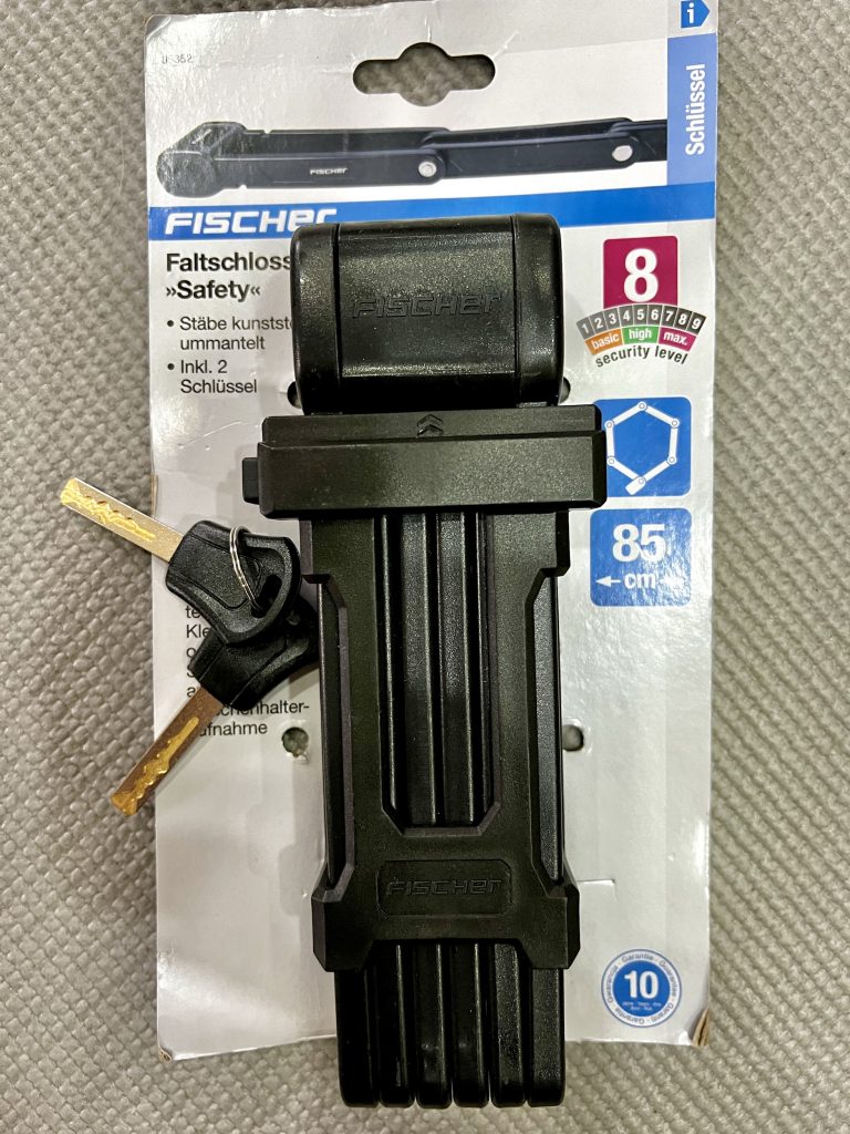 FISCHER Safety 85852 Faltschloss mit Verpackung