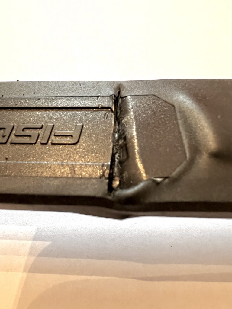 FISCHER Protec Plus FK 110 Faltschloss nach dem Bolzenschneider-Test