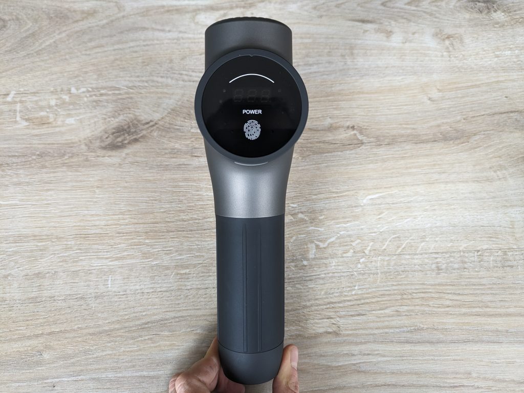Mebak 3 Massagepistole von hinten