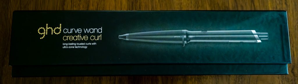ghd curve creative curl wand Lockenstab Verpackung Seite