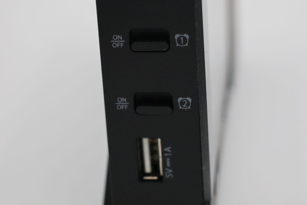 Bearware WDP 302688 Wetterstation Weckzeiten und USB
