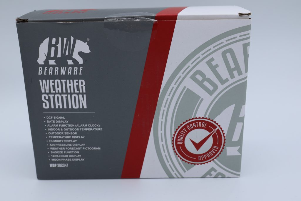 Bearware WDP 302547 Wetterstation Karton