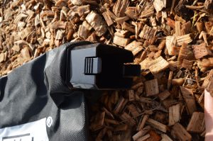 Güde GLS 3000 Vario Laubsauger Laubfangsackanschluss Detailansicht